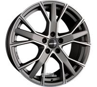 GMP, Gunner, 7,5x18 ET46 5x100 57,1, matt anthracite diamond