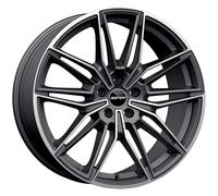 GMP Alufelge Specter 8x19 5x120 ET30 matt anthrazit Front poliert