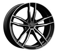 GMP Swan Black Diamond Alufelge 19 Zoll ET42 5x108 ML63,4