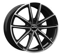 ALUFELGE GMP TITAN FUR PORSCHE PANAMERA HYBRID 11.5X22 5X130 BLACK DIAMOND 22Z