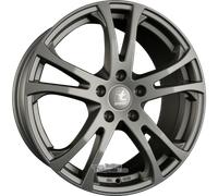Alufelge itWHEELS MICHELLE Einteilig Titan 8.00 x 18 ET 40.00 5x114.30 Wintertauglich