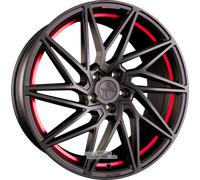 Alufelge KESKIN KT20 FUTURE Matt Black Red Inside (MBRI) Einteilig 8.50 x 19 ET 30.00 5 x 112.00