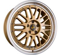 KESKIN KT22 RETRO gold lip polished 8.5Jx19 5x114.3 ET40