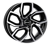 ALUFELGE MAK APOLLO FUR OPEL CORSA-F 7X17 4X108 BLACK MIRROR FNF