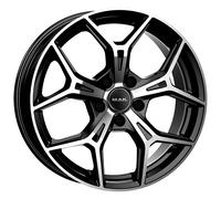ALUFELGE MAK EPICA FUR PEUGEOT 508 8X19 5X108 BLACK MIRROR ELU