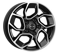 ALUFELGE MAK EXPRESS FUR PEUGEOT 508 7X17 5X108 BLACK MIRROR G6T