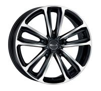 ALUFELGE MAK MAGMA FUR PEUGEOT 508 RXH 8X18 5X108 BLACK MIRROR SFB