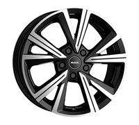 MAK Alufelge Qvarz Black Mirror 17 Zoll ET45 5x114,3 ML76
