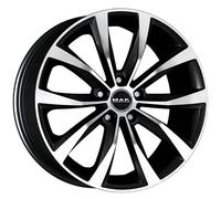 ALUFELGE MAK WOLF FUR VOLKSWAGEN JETTA V, VI 7X17 5X112 BLACK MIRROR MS0