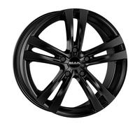 ALUFELGE MAK ZENITH FUR AUDI A4 8X17 5X112 GLOSS BLACK D2M