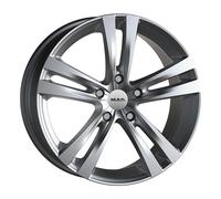 ALUFELGE MAK ZENITH FUR SAAB 9-3 6.5X16 5X110 LIGHT TITAN H9R