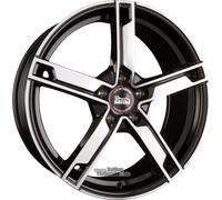 Alufelge MAM MAM W4 Einteilig Black Front Polished (BFP) 6.50 x 16 ET 20.00 4x108.00