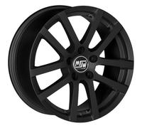 ALUFELGE MSW MSW 22 FUR SMART FORTWO III SERIE CABRIO 6X15 4X100 MATT BLACK A0T