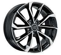 ALUFELGE MSW MSW 42 FUR NISSAN LEAF 8X19 5X114.3 GLOSS BLACK FULL POLISHED EOV