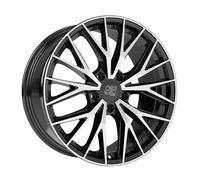 ALUFELGE MSW MSW 44 FUR PEUGEOT 508 8.5X20 5X108 GLOSS BLACK FULL POLISHED 86R