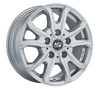 ALUFELGE MSW MSW 48 VAN FUR OPEL MOVANO-C 7X17 5X130 FULL SILVER YRQ