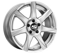 MSW, 77, 6x15 ET35 4x100 63,4, full silver