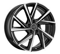 ALUFELGE MSW MSW 80-5 FUR AUDI A3 SPORTBACK 7.5X17 5X112 GLOSS BLACK FULL POLIS