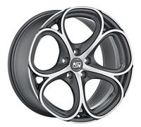 ALUFELGE MSW MSW 82 FUR OPEL MERIVA 8X18 5X110 MATT GUN METAL FULL POLISHED MGM