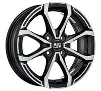 MSW, X4, 5,5x14 ET35 4x100 63,3, gloss black full polished