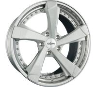 Oxigin, MP2, 9x20 ET45 5x112 66,6, silver brush, lip polish
