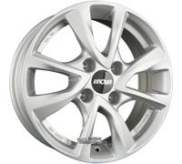 OXXO Oberon 4 Silver Alufelge 15 Zoll ET50 4x100 ML60,1