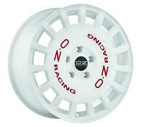 ALUFELGE OZ RACING RALLY RACING FUR SUBARU LEGACY 8X17 5X100 RACE WHITE RED 1T7