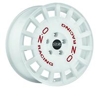 OZ RALLY RACING race white + red lettering 7.0Jx17 4x108 ET40