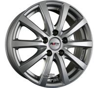 Platin, P69, 6x15 ET38 4x100 63,4, polar silber