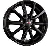 Platin, P95, 7x17 ET50 5x114,3 70,1, diamant-schwarz