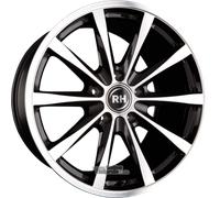 Alufelge RH ALURAD ALURAD GT Einteilig Schwarz voll poliert 10.00 x 19 ET 54.00 5x130.00
