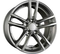 Alufelge RIAL X10 Einteilig Polar-Silber 8.00 x 18 ET 34.00 5x120.00 Wintertauglich