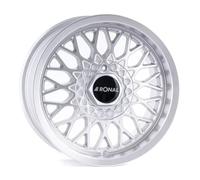 ALUFELGEN RONAL, LS, 7,5X15 ET25 4X100 57,1, SILBER-HORNKOPIERT