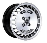 Alufelge Ronal R10 TURBO 7x15 4/100 ET37 schwarz frontkopiert DIE LEGENDE
