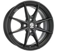 Sparco Trofeo 4 matt black 6x14 ET35 - LK4/100 ML63.3 Felge Alu