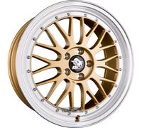 Alufelge ULTRA WHEELS WHEELS UA3-LM Einteilig Gold Rim Polished 9.50 x 19 ET 35.00 5x120.00