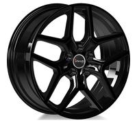 Avus Alufelge AC-519 Schwarz 17 Zoll ET40 5x108 ML73,1