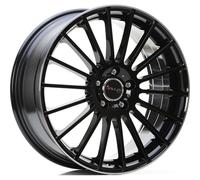 AVUS RACING AC-M03 black polished lip 7.0Jx17 4x108 ET42