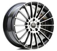 Alufelgen AVUS AC-M03 17" 7J 5x98 ET 35 58.1 BLACK POLISHED