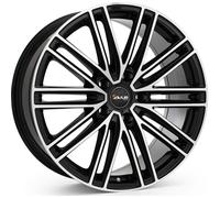 Alufelgen AVUS AC-M08 21" 11.5J 5x130 ET 61 71.6 BLACK POLISHED