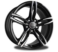 Alufelgen AVUS AC-MB3 18" 8.5J 5x120 ET 37 72.6 BLACK POLISHED