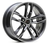Alufelgen AVUS AF16 18" 8J 5x112 ET 35 66.6 ANTRACITE DIAMANTATO