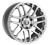 Eta Beta Combat CV Silver Matt Lip Cap Pol Alufelge 18 Zoll ET45 6x120 ML74,6