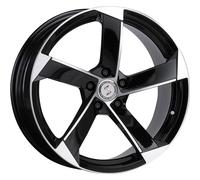 Etabeta Magic black shiny full polished 8.5x20" ET25 LK5 112 ML 66.5 Alufelge...