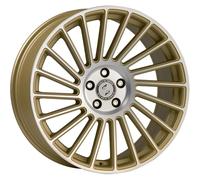 Eta Beta, Venti-R, 8,5x19 ET42 5x120 65,1, gold matt full polish