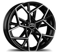 Alufelgen GMP CARTESIO 16" 6.5J 5x112 ET 45 66.5 BLACK DIAMOND