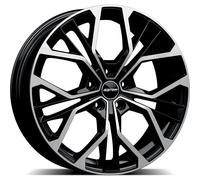 Alufelge GMP ITALIA ITALIA MATISSE Einteilig Black Diamond 6.50 x 16 ET 40.00 5x115.00