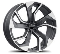 Alufelgen GMP REBEL 23" 10J 5x112 ET 18 66.5 MATT ANTHRACITE DIAMOND