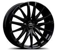 GMP, Sparta, 10,5x21 ET43 5x114,3 67,1, black glossy