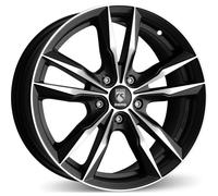 Alufelgen MOMO WHEELS REDS FAST 17" 7.5J 5x114.3 ET 40 72.3 NERO OPACO DIAMANTAT